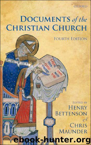 Documents of the Christian Church by Chris Maunder