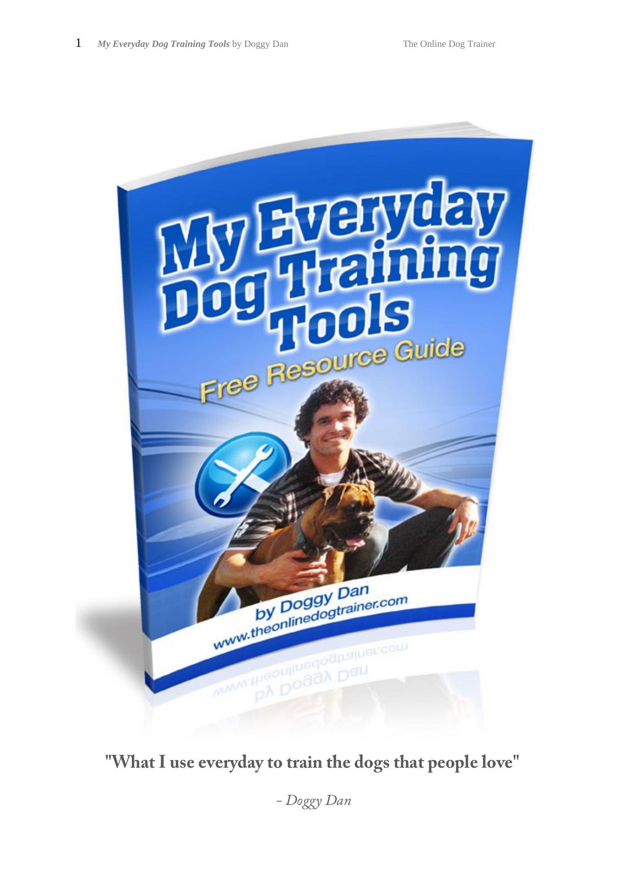 Dog Training The Easy Way by Dan Abdelnoor