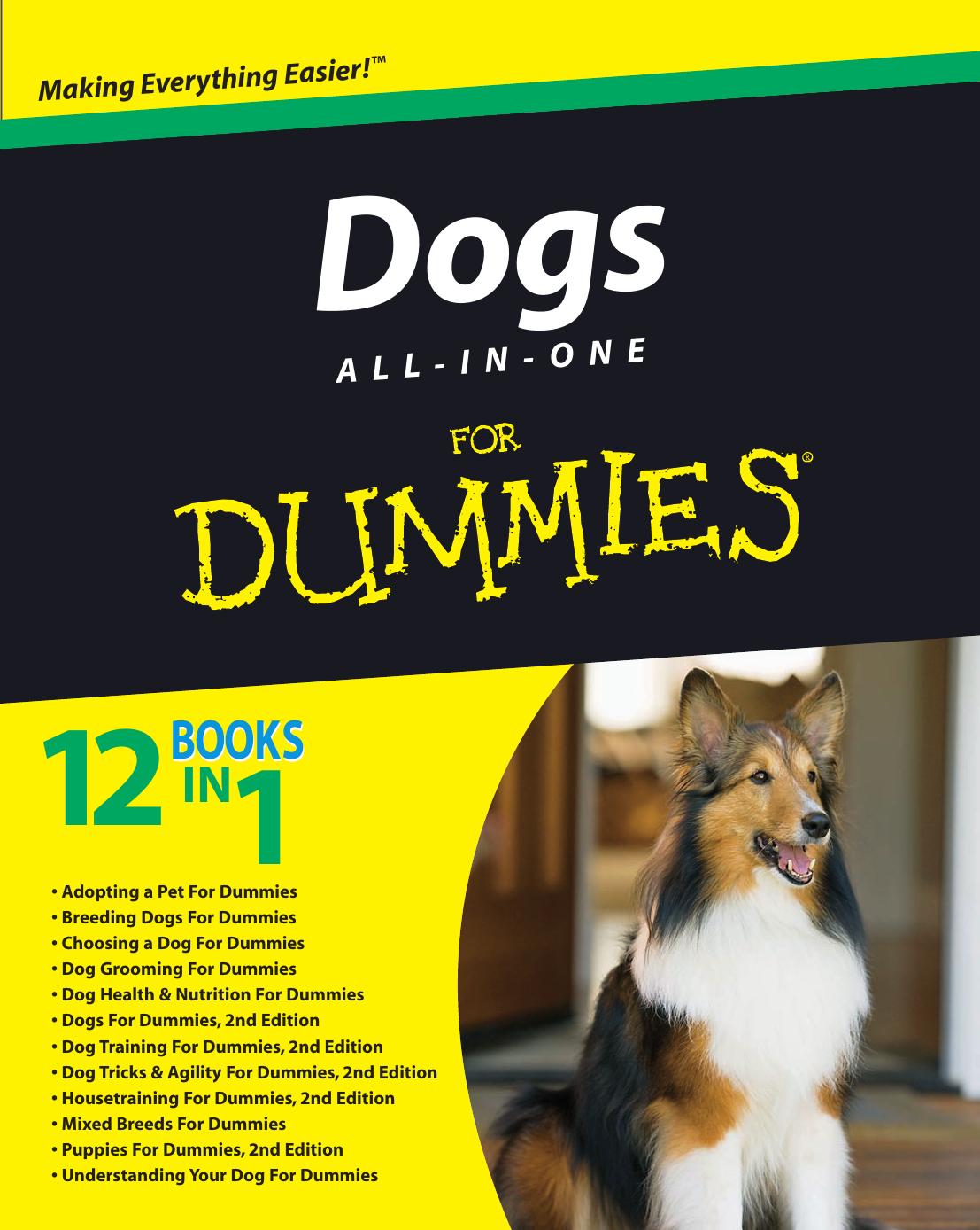 Dogs All-In-One for Dummies by Adamson Eve