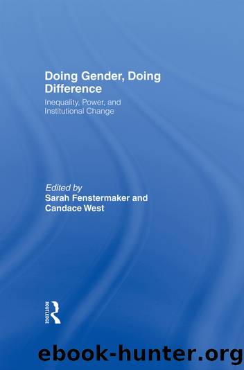 Doing Gender, Doing Difference by Unknown