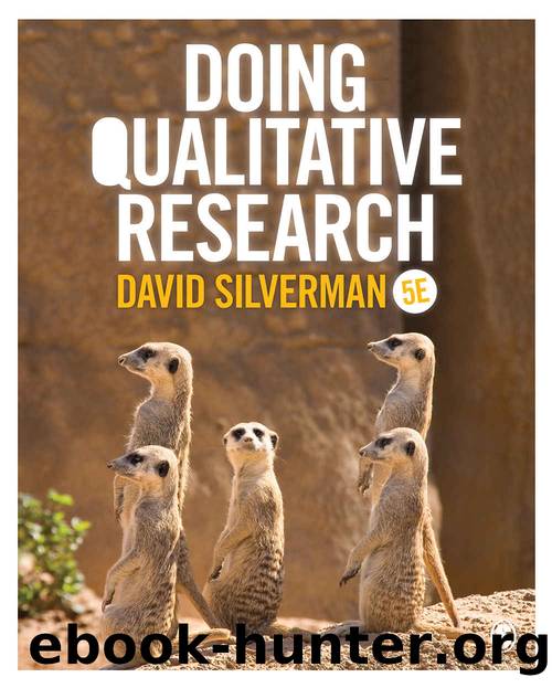 Doing Qualitative Research by David Silverman