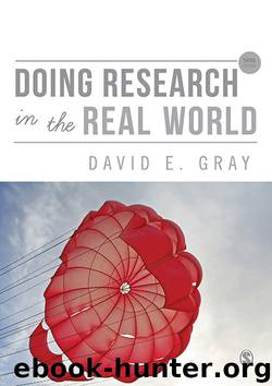 Doing Research in the Real World by David E Gray