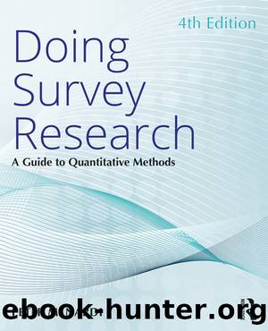 Doing Survey Research by Peter M. Nardi