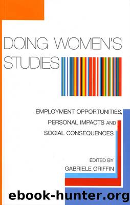 Doing Women's Studies by Gabriele Griffin