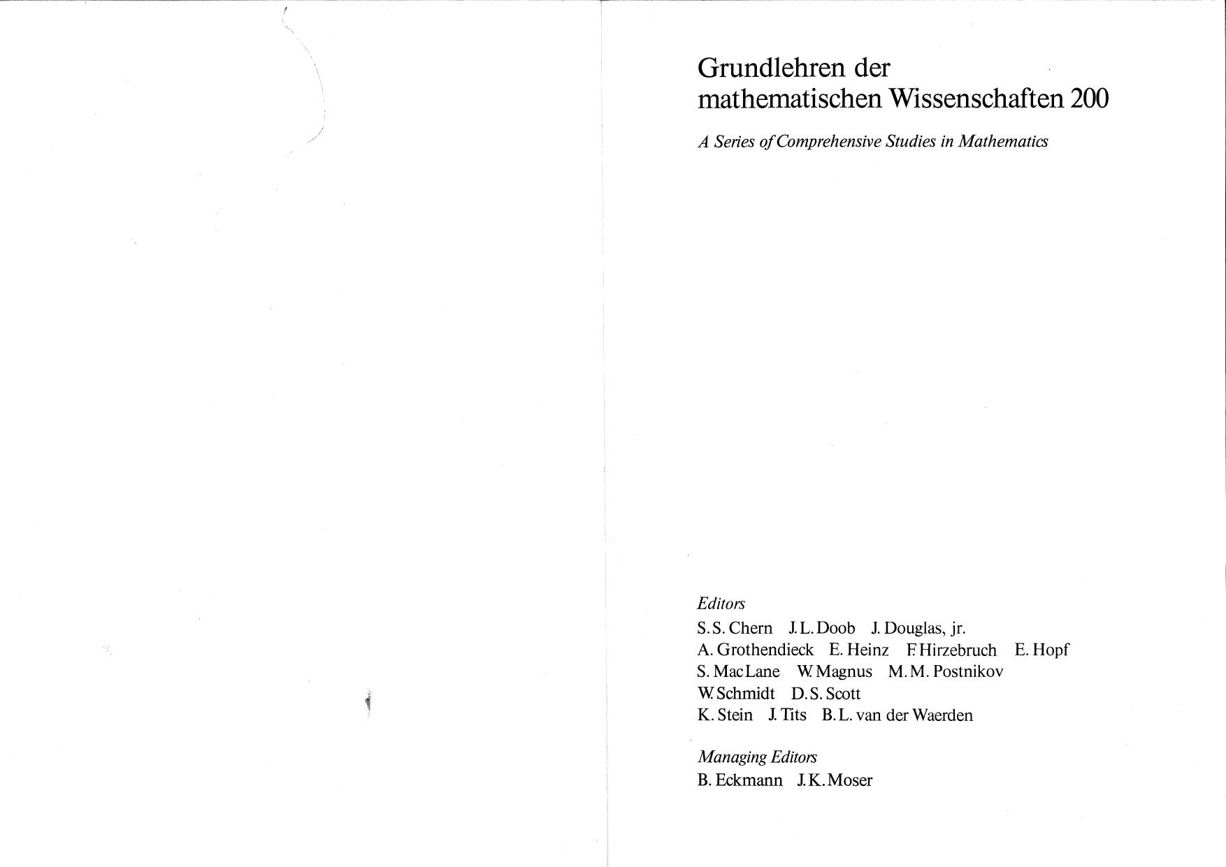 Dold - Lectures in Algebraic Topology by 2nd Ed (1980)
