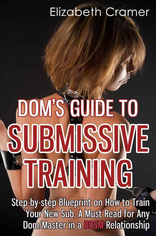 Dom's Guide to Submissive Training: Step-By-Step Blueprint on How to Train Your New Sub. A Must Read for Any Dom/Master in a BDSM Relationship (Men's Guide to BDSM)