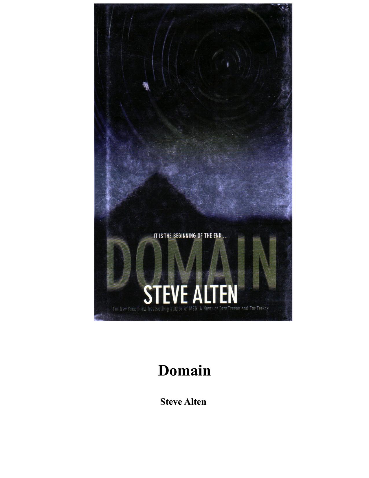Domain (The Domain Trilogy) by Steve Alten