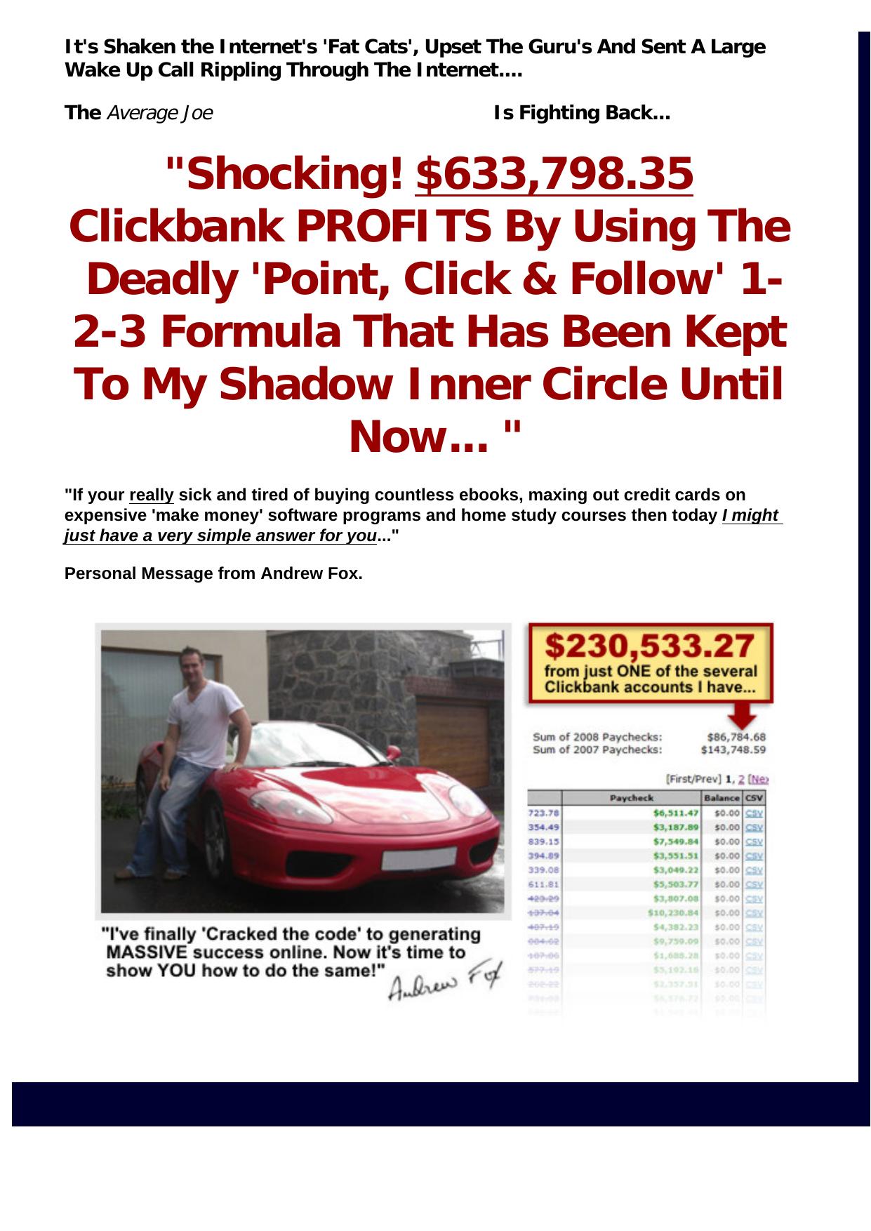 Dominating CB - Insane Seller, Smokin Hot Conversion Inc Recurring. by Best of Kuszter's Collection