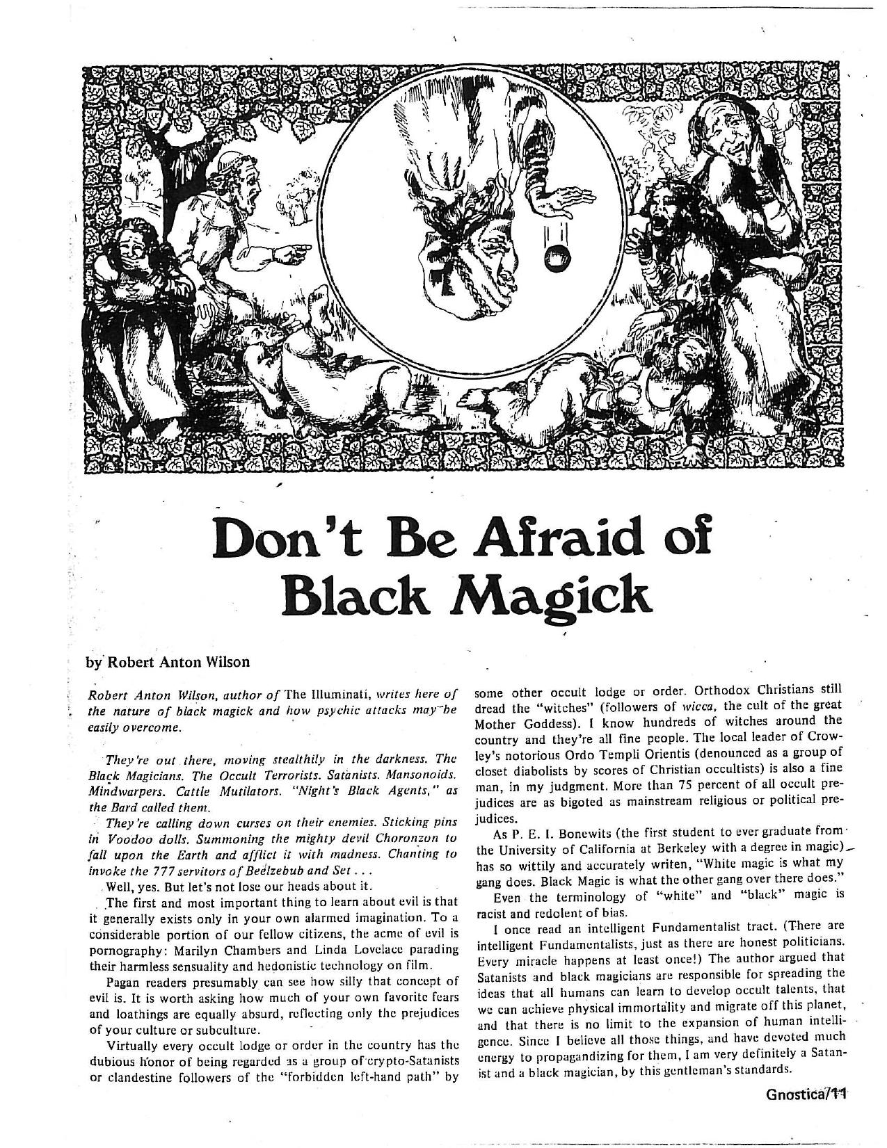Don't Be Afraid Of Black Magick by Unknown