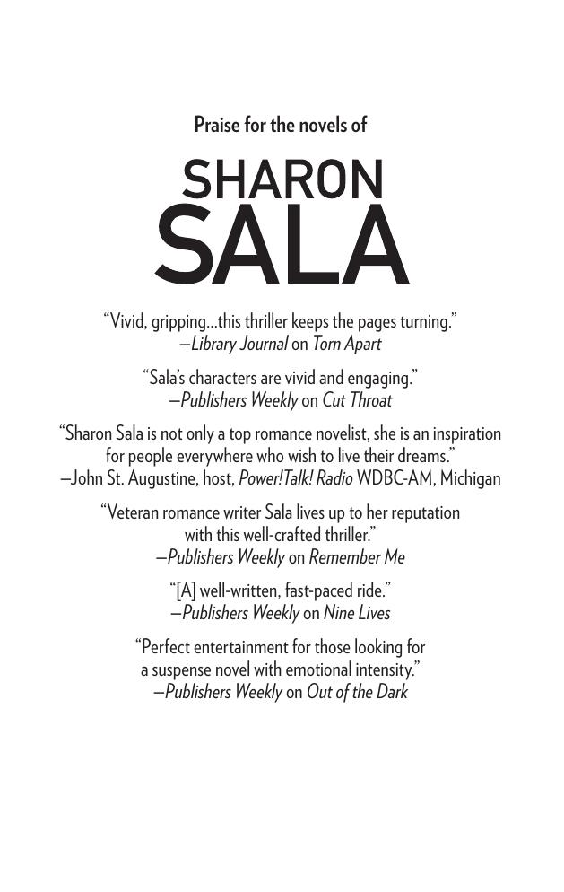 Don't Cry for Me by Sharon Sala