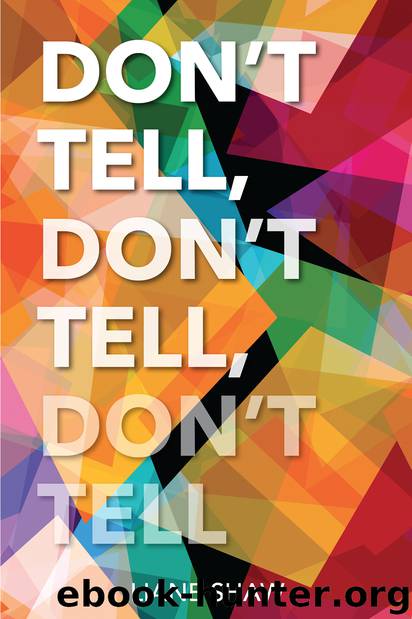 Don't Tell, Don't Tell, Don't Tell by Liane Shaw