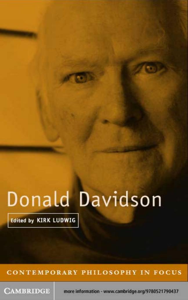 Donald Davidson by Kirk Ludwig