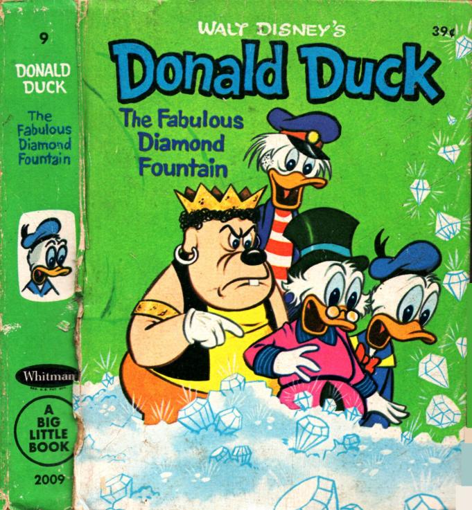 Donald Duck Fabulous Diamond Fountain BLB (1967) by Unknown