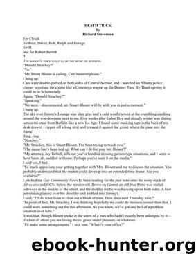Donald Strachey Mystery 01 by end user