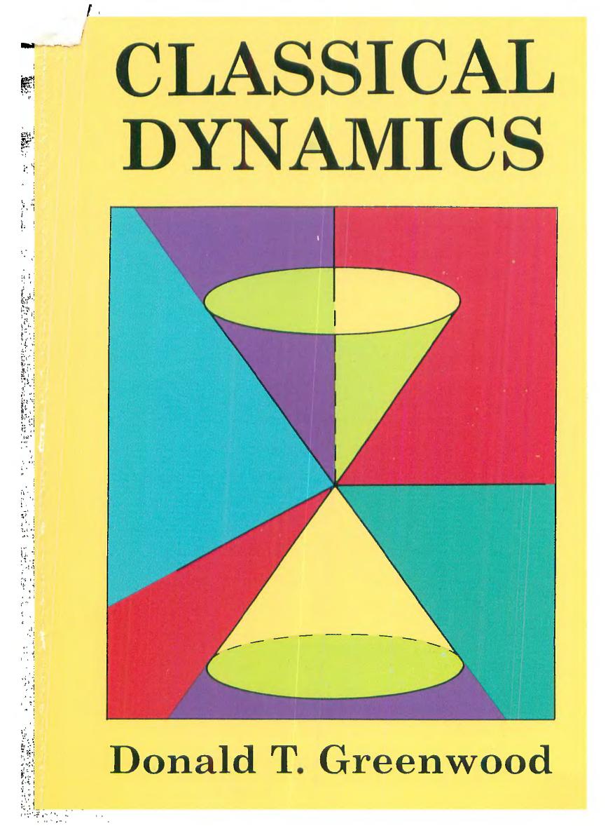 Donald T. Greenwood by Classical Dynamics-Dover Publications (1997)