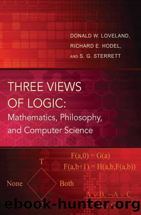 Donald W. Loveland by Three Views of Logic