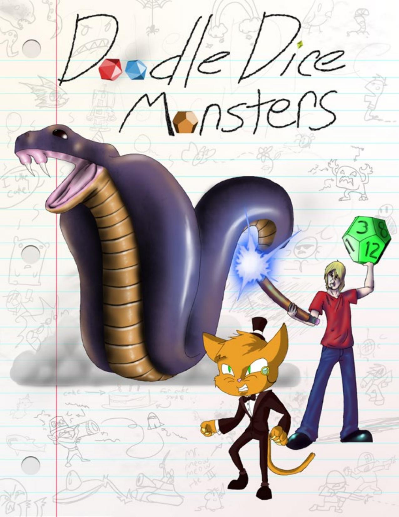 Doodle Dice Monsters by Unknown