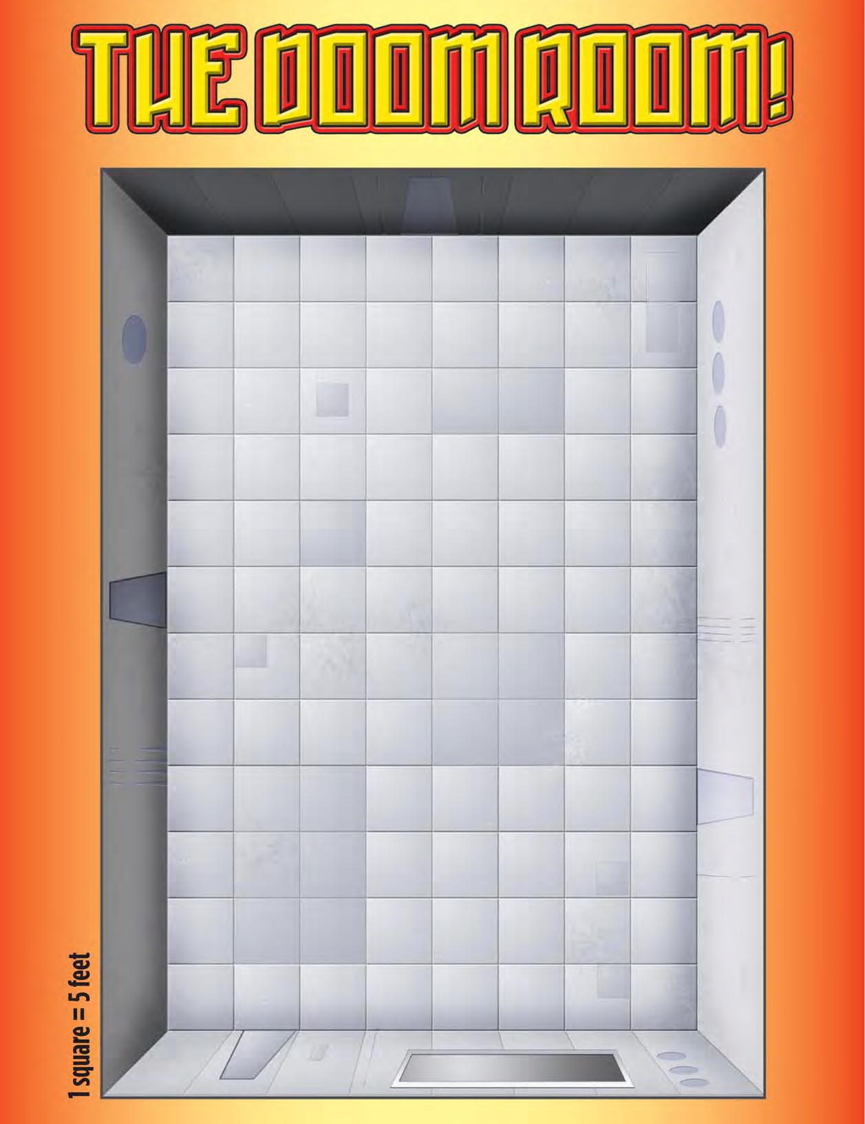 Doom Room Map by Unknown