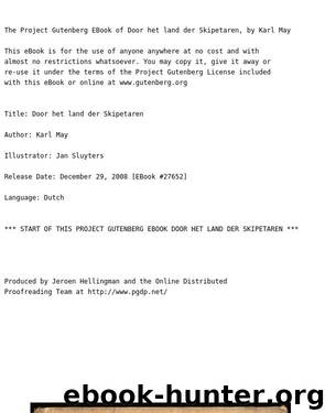 Door het land der Skipetaren by Karl May