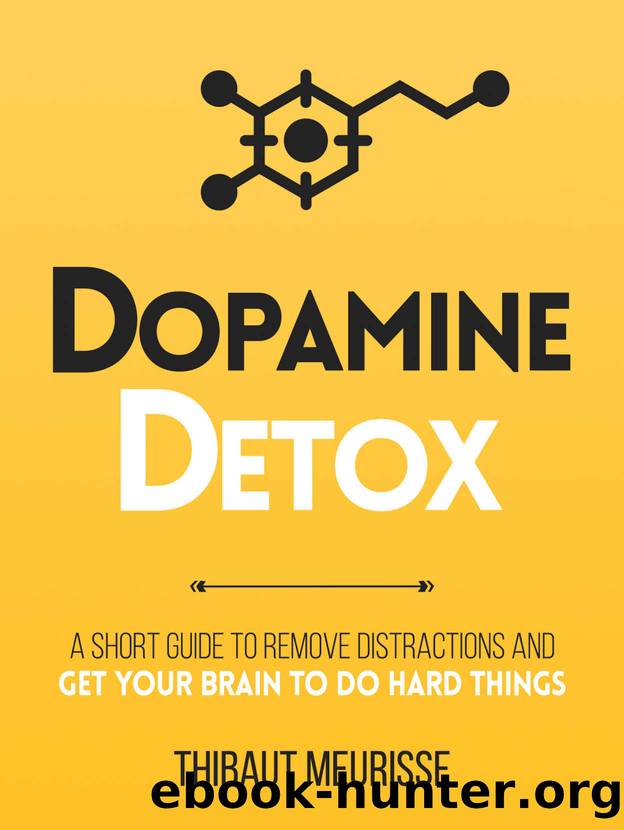 Dopamine Detox: A Short Guide to Remove Distractions and Get Your Brain to Do Hard Things by Thibaut Meurisse