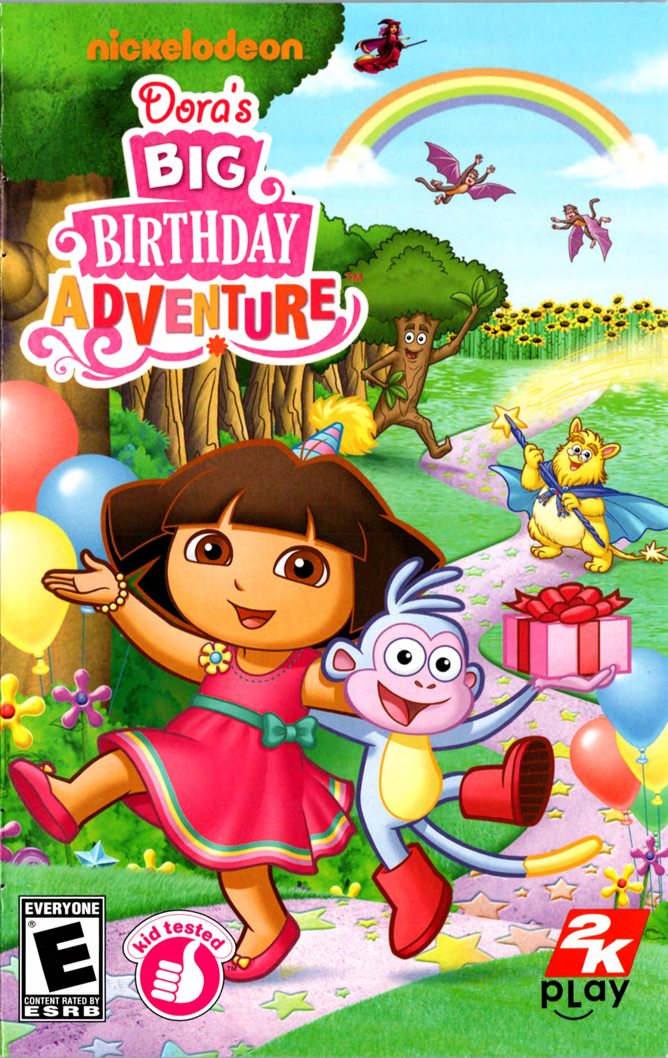 Dora the Explorer- Dora's Big Birthday Adventure (USA) by Jonathan Grimm