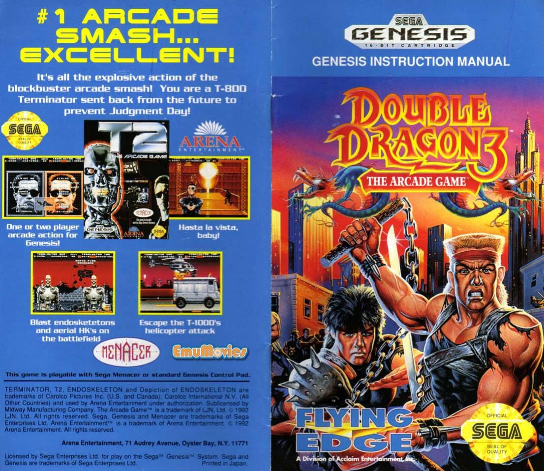 Double Dragon 3 by The Arcade Game (USA Europe)