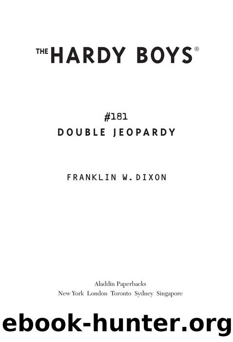 Double Jeopardy by Franklin W. Dixon