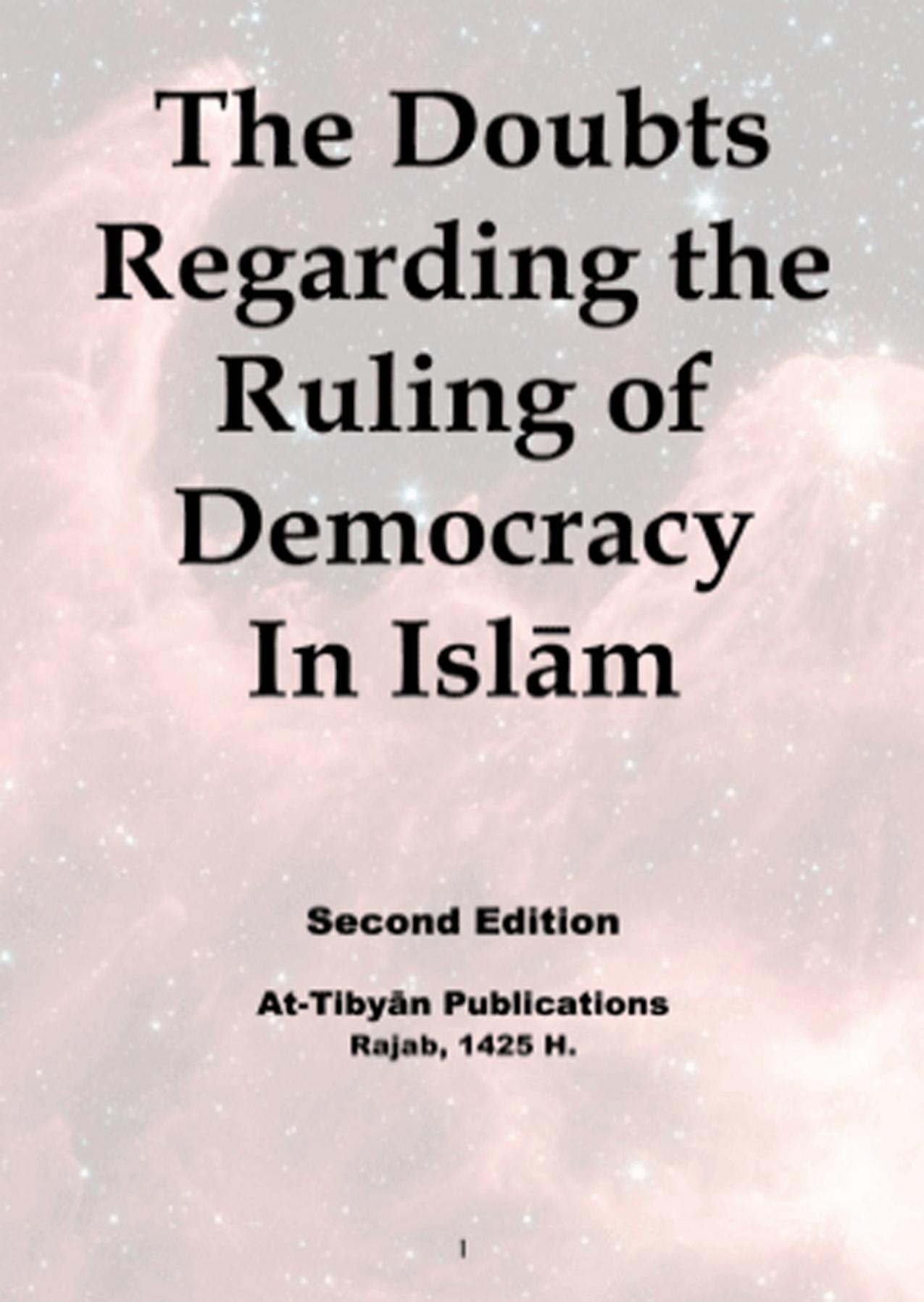 Doubts Regarding The Ruling of Democracy | Kalamullah.Com by Kalamullah.Com