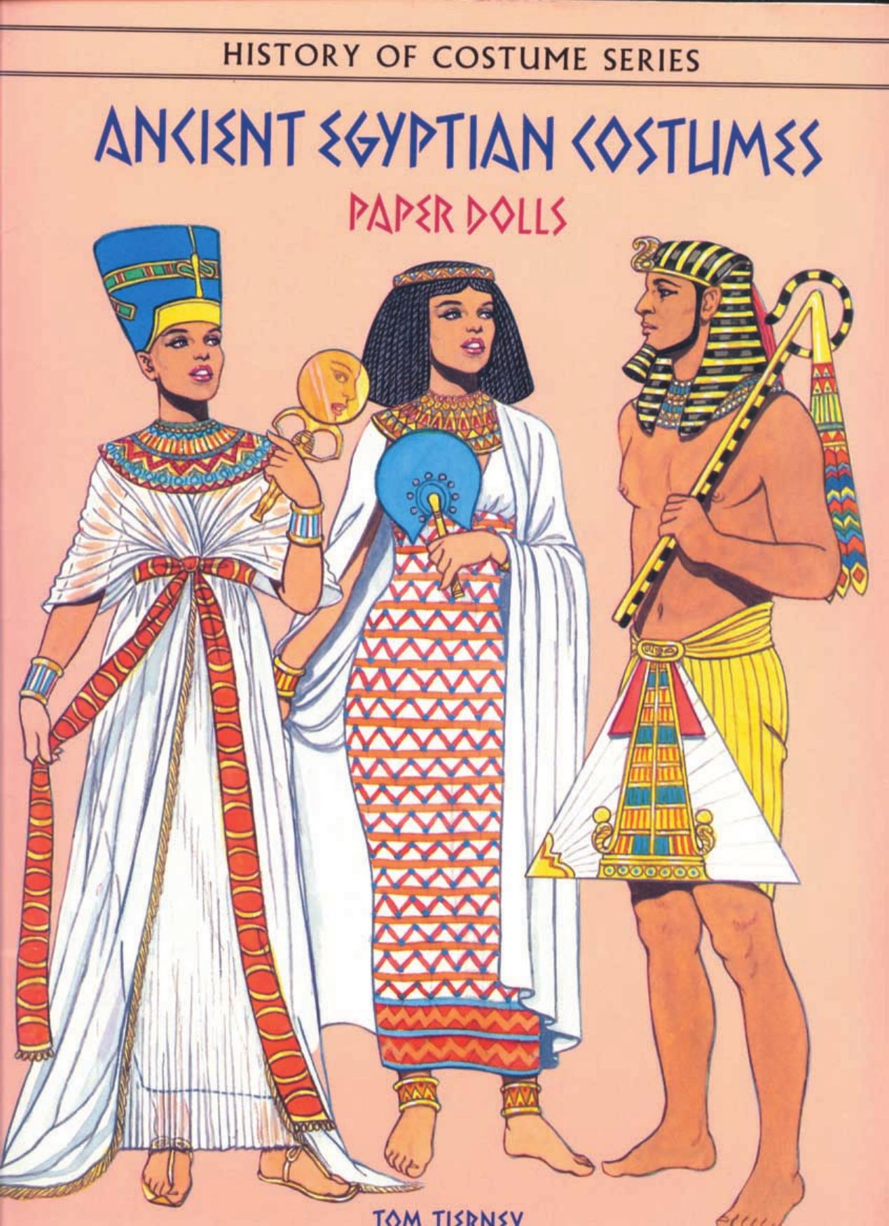 Dover - History of Costume Series - Ancient Egyptian Costumes by Paper Dolls