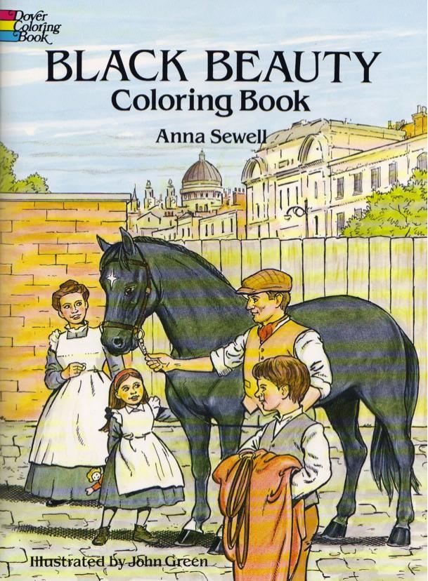 Dover Black Beauty Coloring Book by Unknown