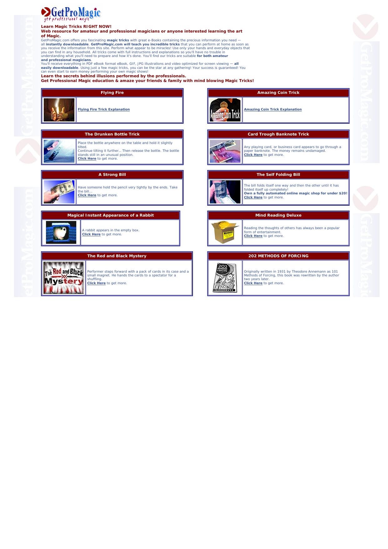 Downloadable Magic Tricks. Magic Shop. by Best of Kuszter's Collection