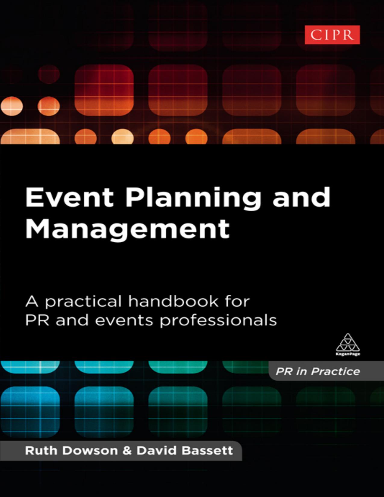 Dowson R. Event Planning and Management. A Practical Handbook...2015 by Zamzar