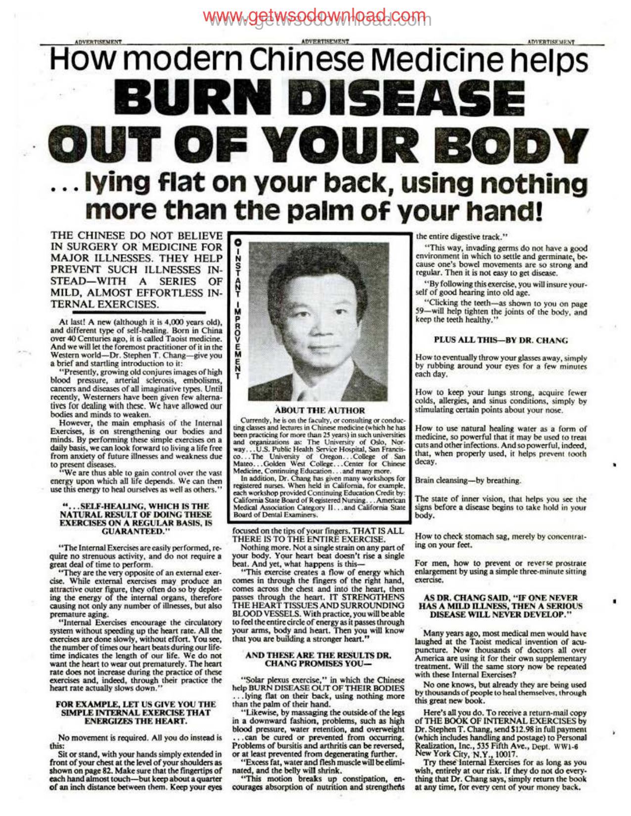 Dr. Chang Internal Exercises by Unknown