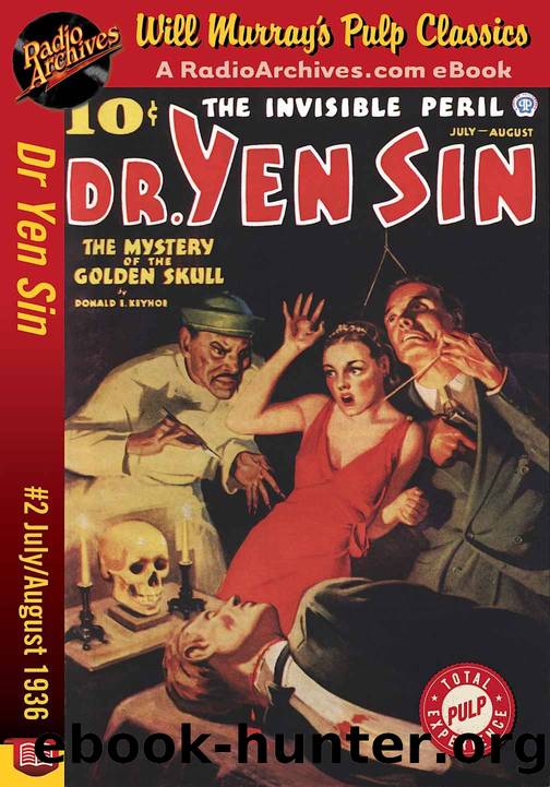 Dr. Yen Sin #2 July-August 1936 by Donald E. Keyhoe & Radio Archives