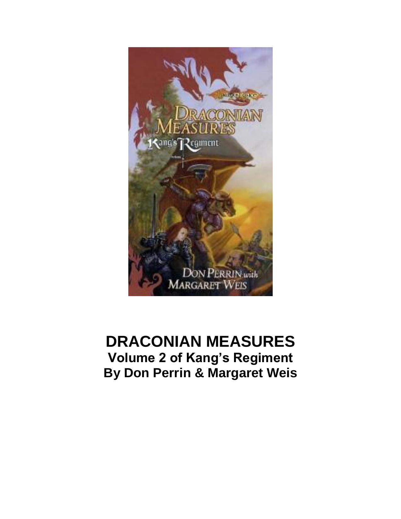Draconian Measures by Don Perrin & Margaret Weis