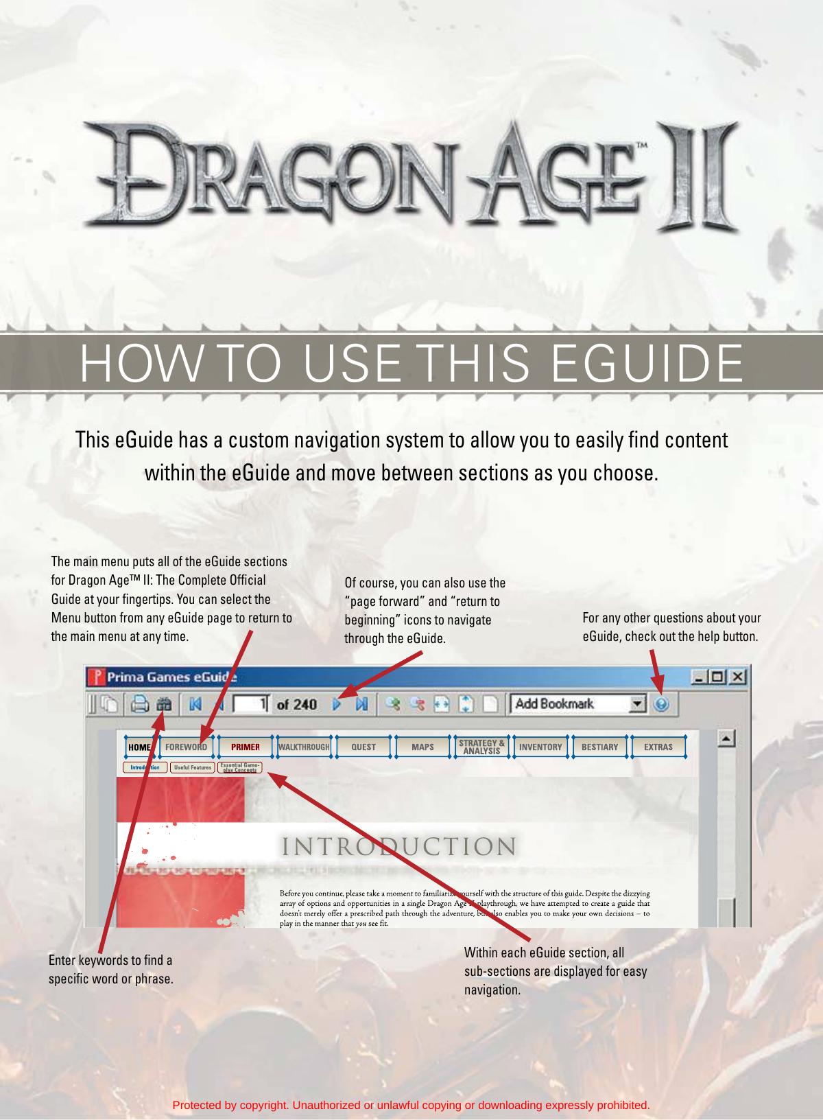 Dragon Age II: The Complete Official Guide by Piggyback