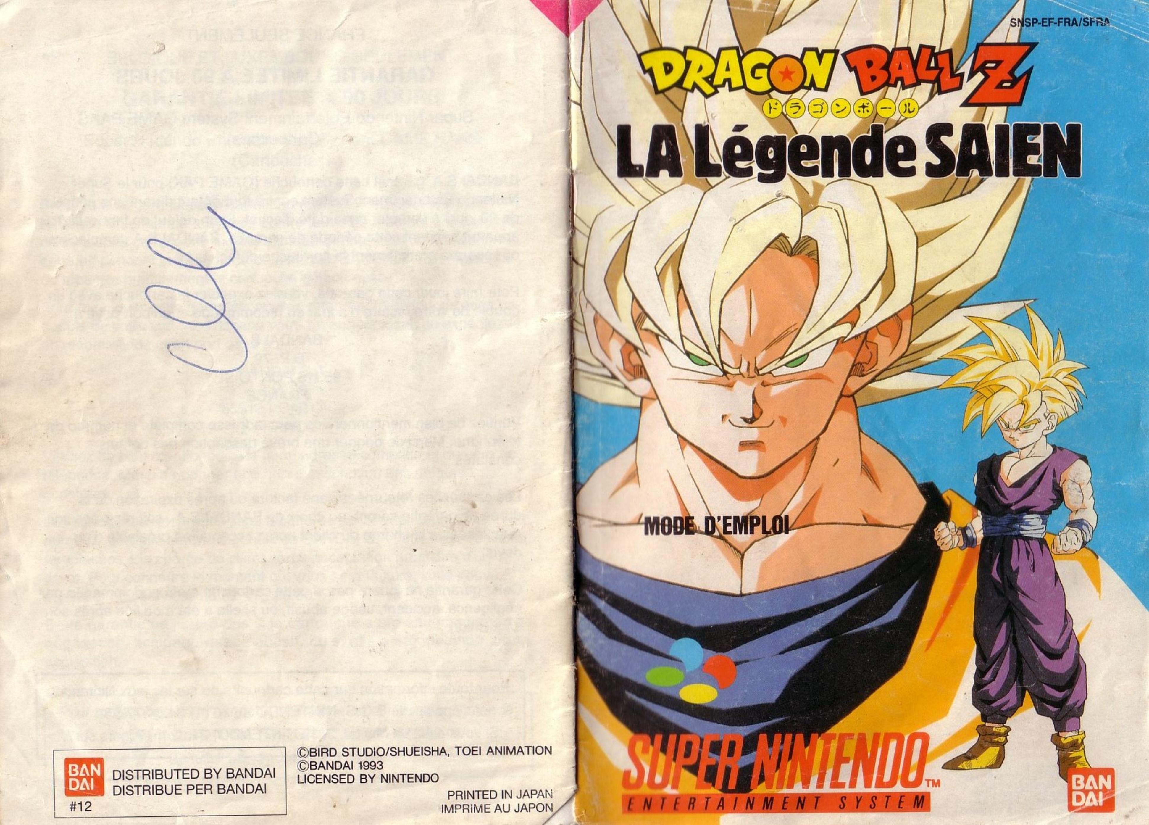 Dragon Ball Z by La Legende Saien (FRA)
