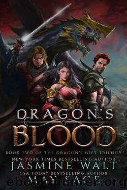 Dragon's Blood: a Reverse Harem Fantasy Romance (The Dragon's Gift Trilogy Book 2) by Jasmine Walt & May Sage