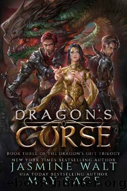Dragon's Curse: a Reverse Harem Fantasy Romance (The Dragon's Gift Trilogy Book 3) by Jasmine Walt & May Sage