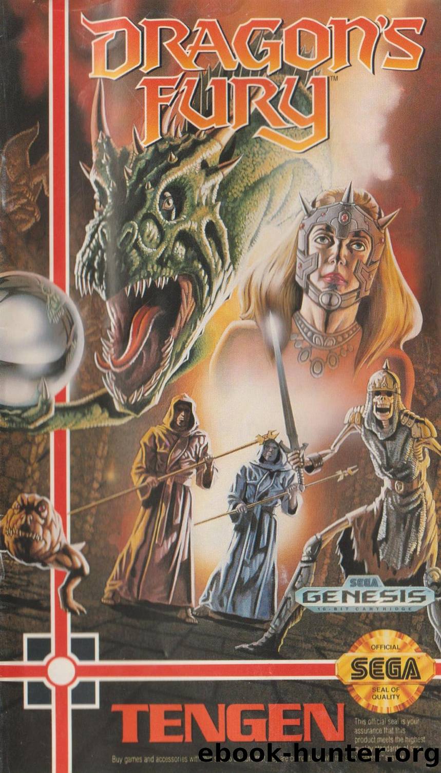 Dragon's Fury - Sega Genesis - Manual - gamesdatabase.org by gamesdatabase.org