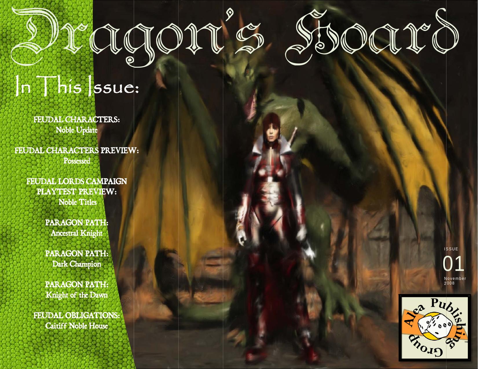 Dragon's Hoard Issue 1 by Alea Publishing Group