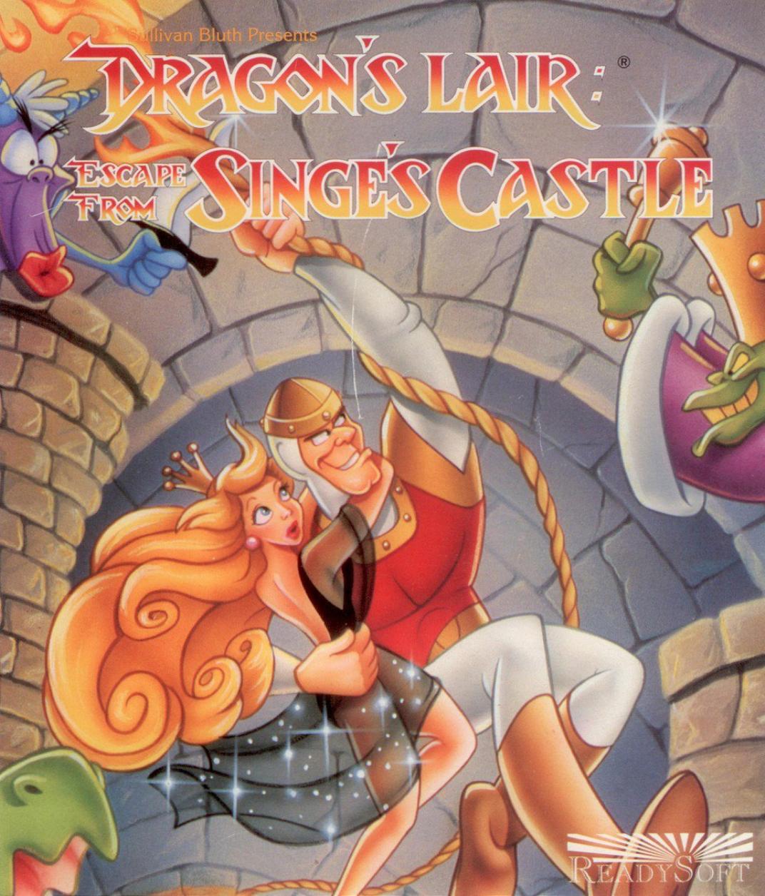 Dragon's Lair - Escape from Singe's Castle - manual by Escape from Singe s Castle (1991)