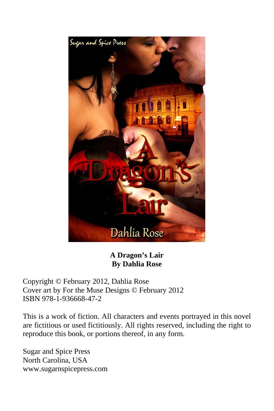 Dragon's Lair by Dahlia Rose