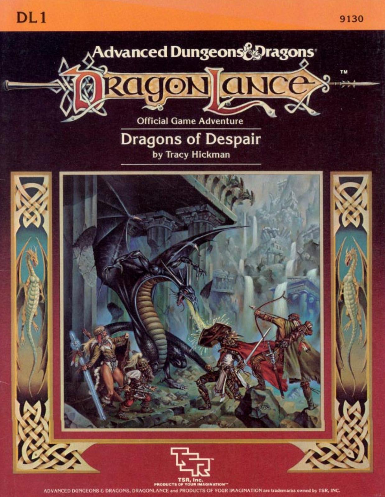 Dragons of Despair by Unknown