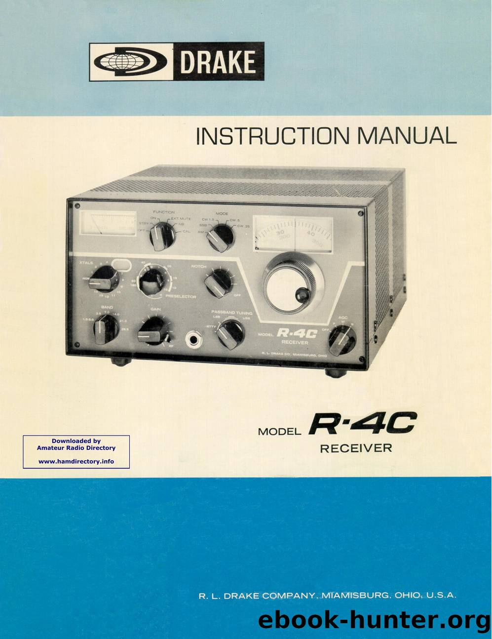 Drake - R-4C User manual by Unknown