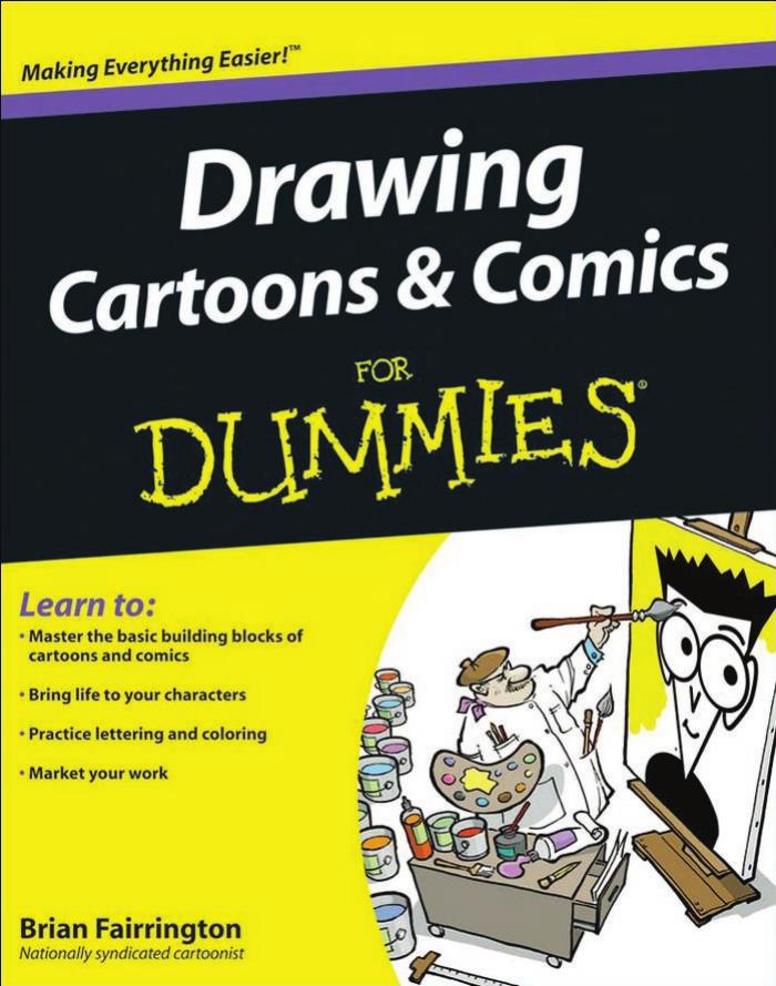 Drawing Cartoons and Comics For Dummies by Brian Fairrington
