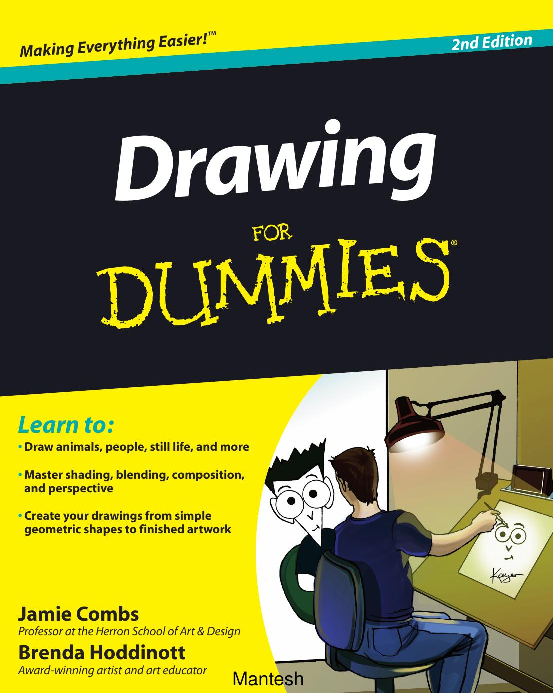 Drawing For Dummies, 2nd Edition by Combs Jamie & Hoddinott Brenda
