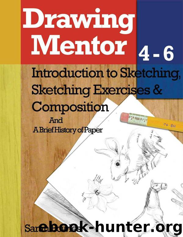 Drawing Mentor 4-6: Introduction to Sketching, Sketching Exercises and Compositions by Bowles Sarah