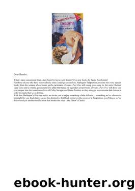 Dreams 01 by Jayne Ann Krentz