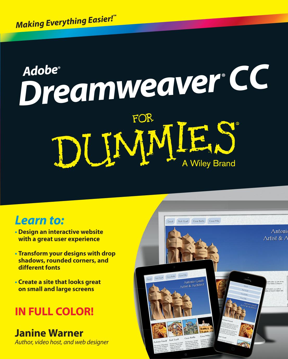 Dreamweaver CC For Dummies by Janine Warner